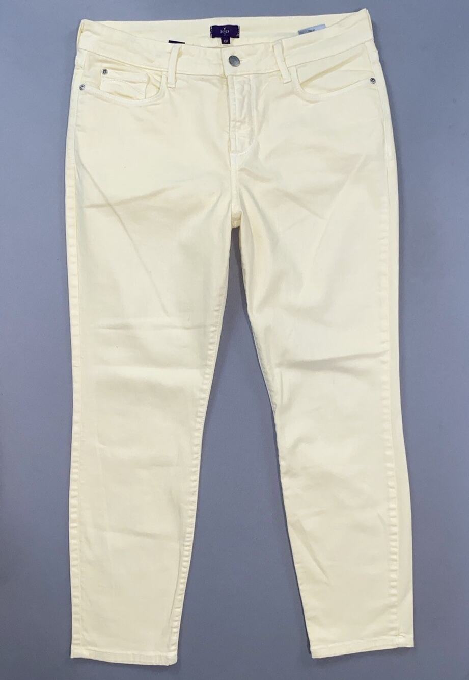 NYDJ Lift/Tuck Vintage USA Made 'Ankle' Lightweight Stretch Denim Jeans. 10P EUC